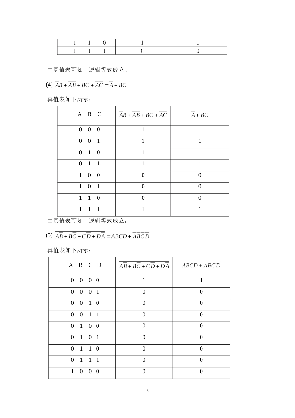 课后习题答案第2章逻辑代数及其化简_第3页