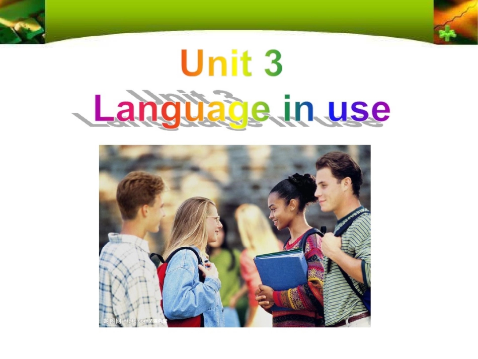 外研版初中英语九年级下册课件：Module7Unit3Languageinuse_第3页