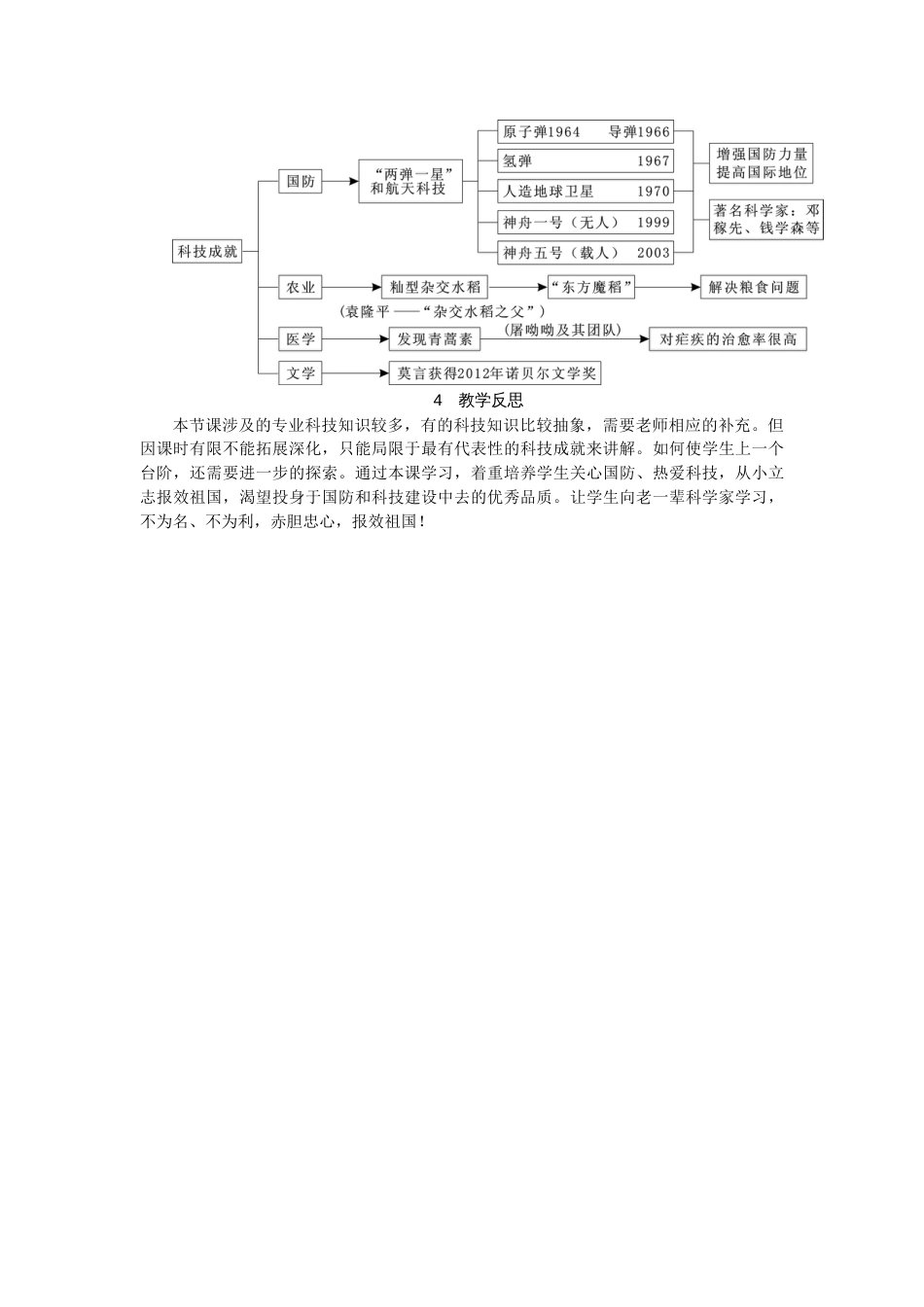 人教版春八年级历史下册全册配套教案设计_第3页