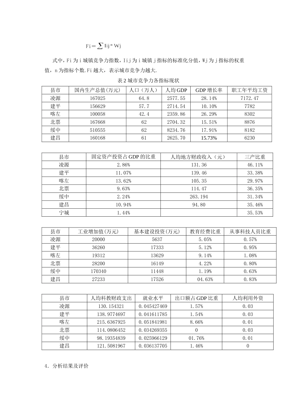 凌源市发展潜力综合分析与评价[共14页]_第3页