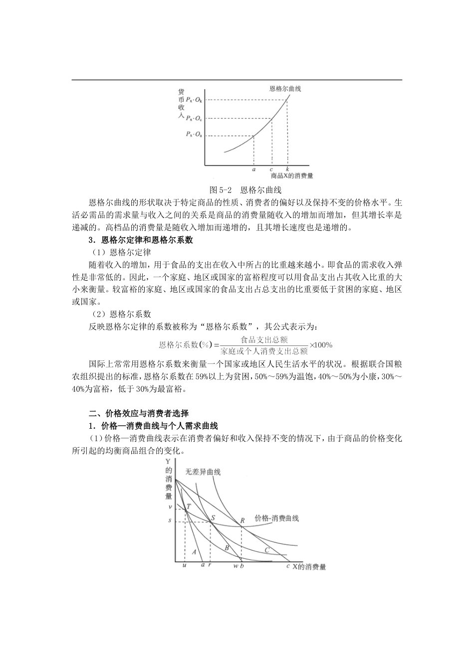 任保平《微观经济学》笔记第5章价格效应与消费者选择_第2页