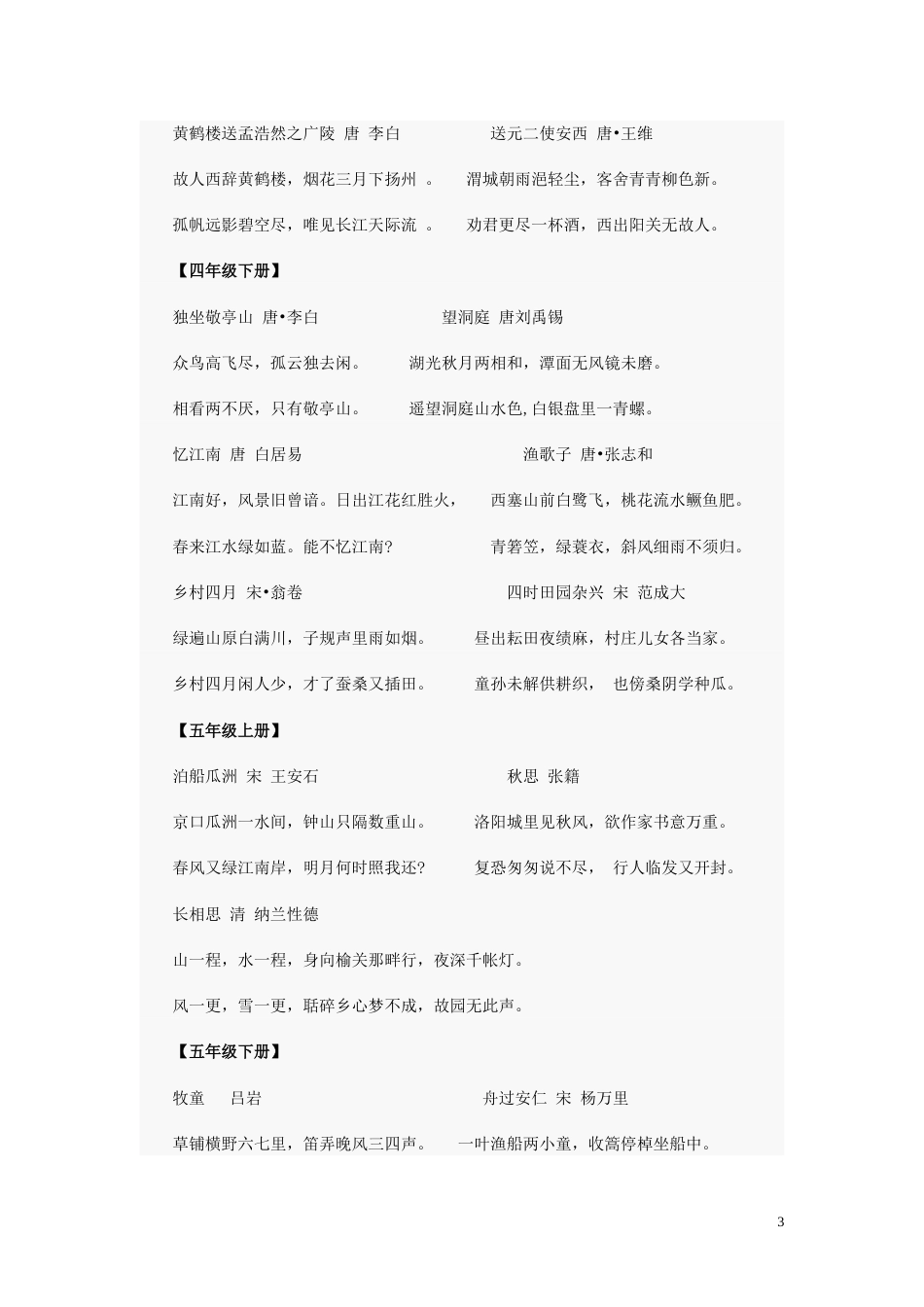 人教版小升初语文基础知识点整理[共38页]_第3页