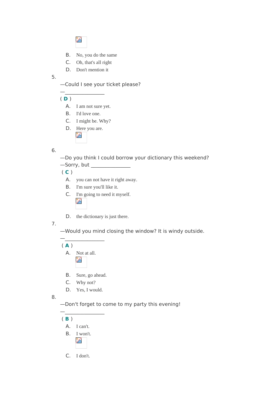 川大《大学英语三》第二次作业答案_第2页