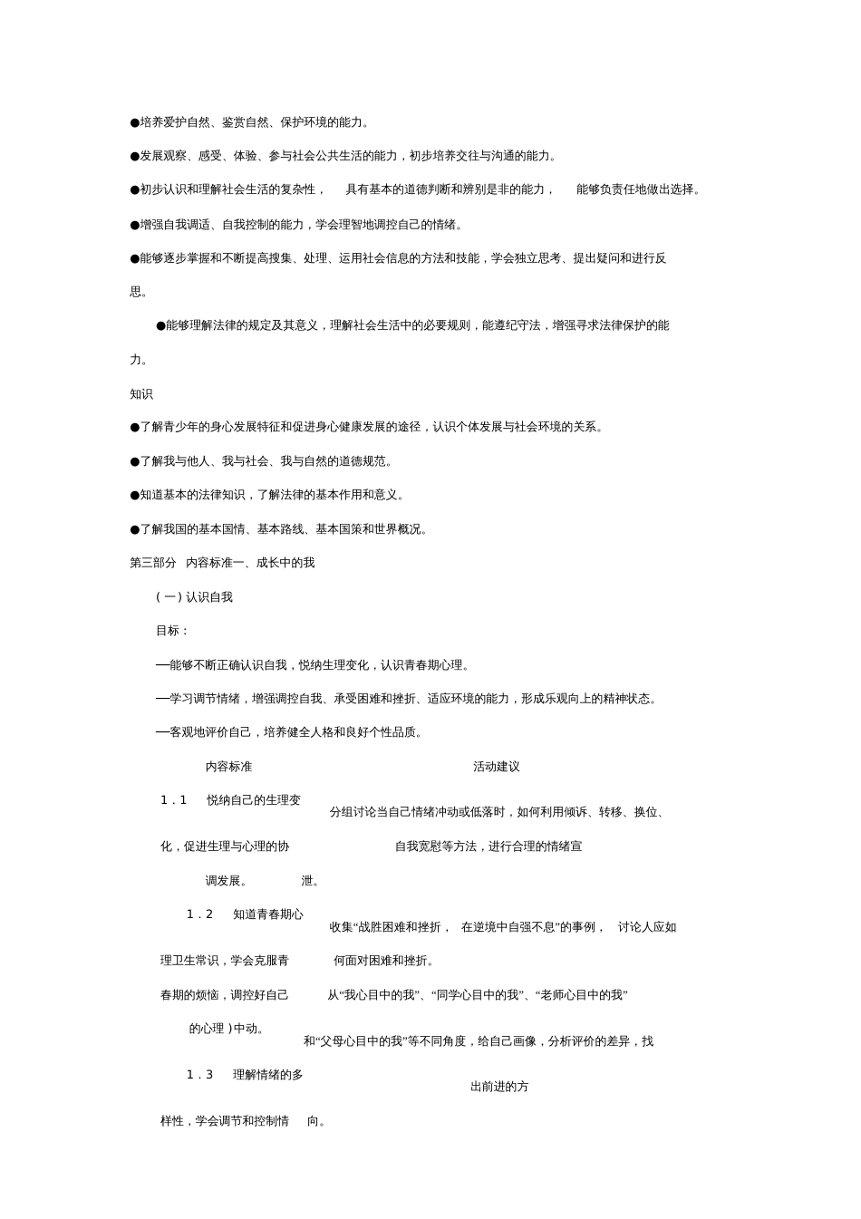 初中政治课程标准[共19页]_第3页