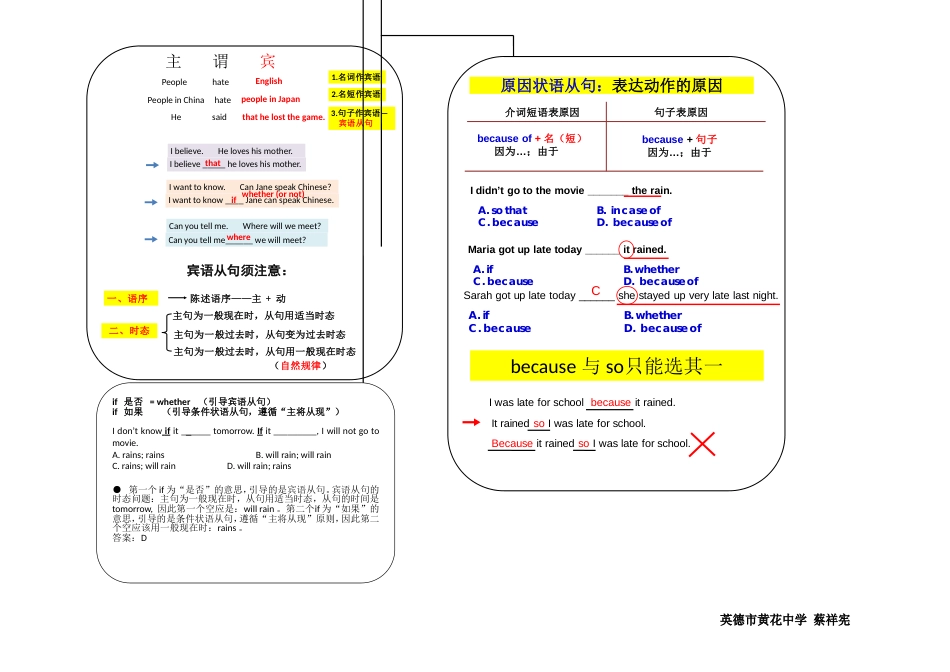 仁爱英语八年级下语法思维导图_第2页