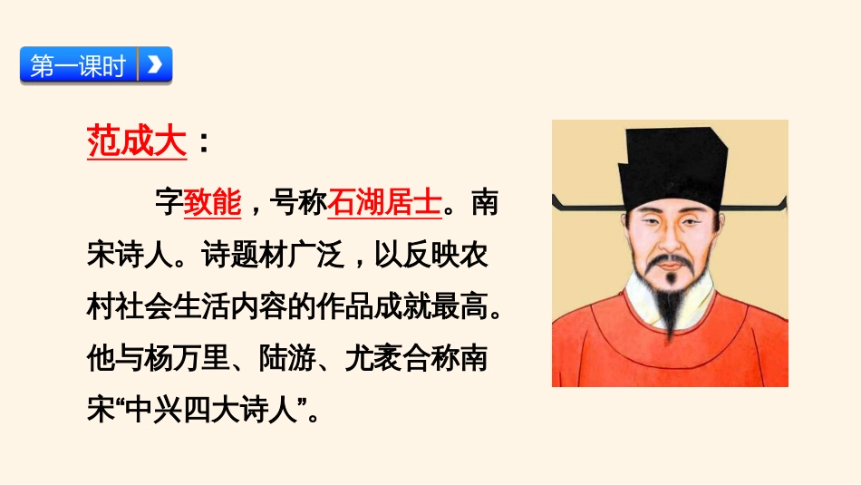 小学语文五年级下册人教部编版第一课古诗三首课件_第3页