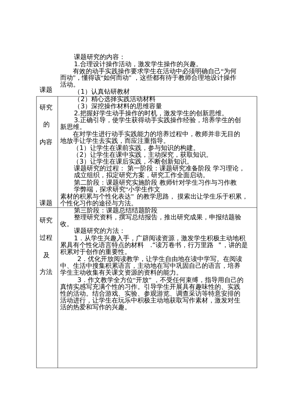 小学生作文素材的积累与个性化表达的研究题_第3页