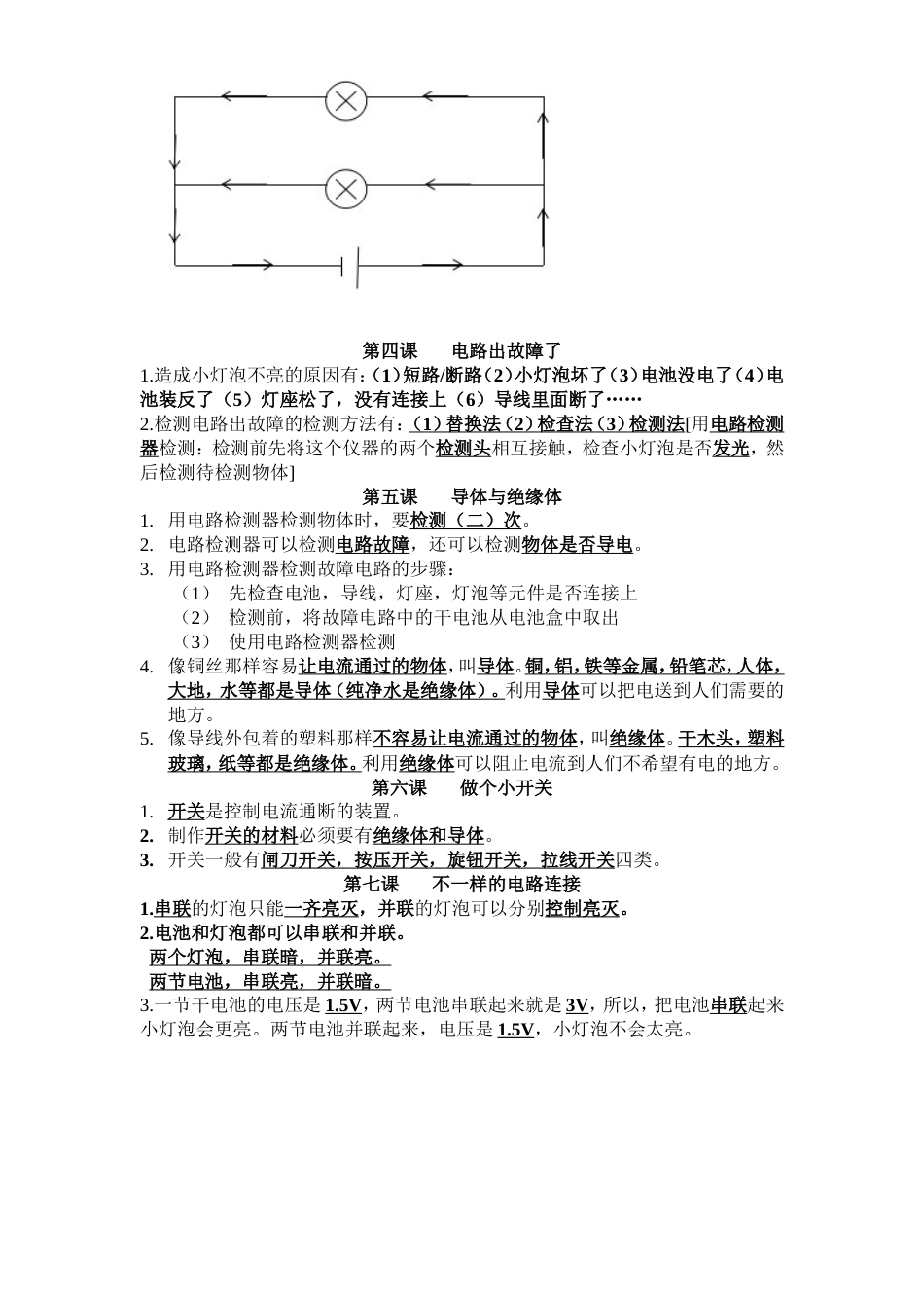 四年级下册科学第一单元知识点[共2页]_第3页
