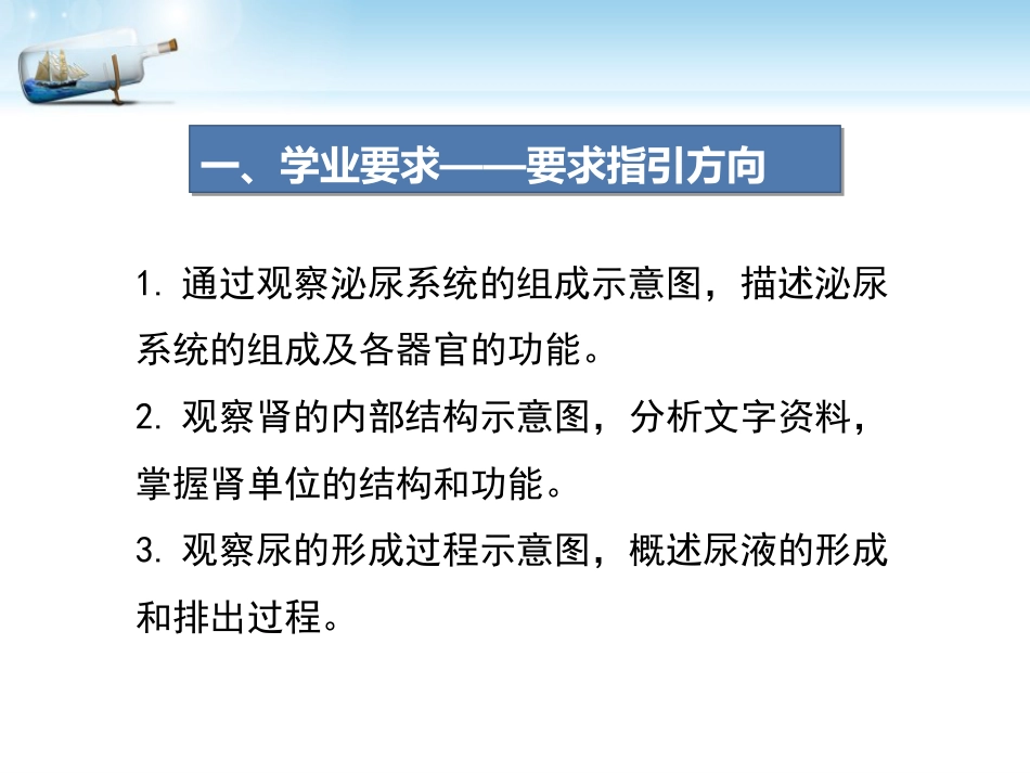 人教版七年级生物下册第五章《人体内废物的排出》PPT课件_第2页