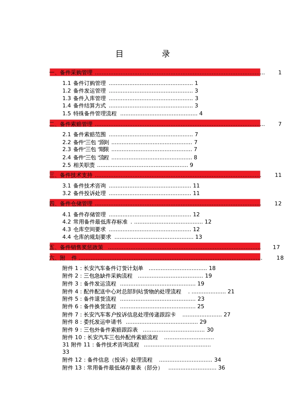 XX汽车经销商运营管理标准手册7《备件管理》_第2页
