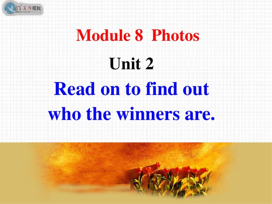 外研版九年级上册英语课件：Module8PhotosUnit2Readontofindoutwhothewinnersare._第2页