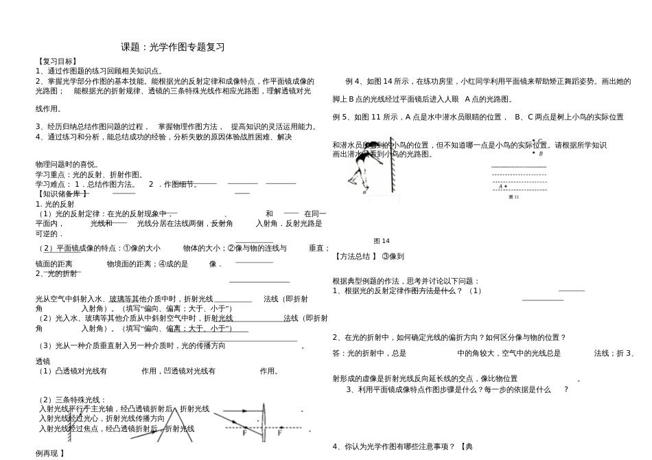 光学作图复习专题[共5页]_第1页