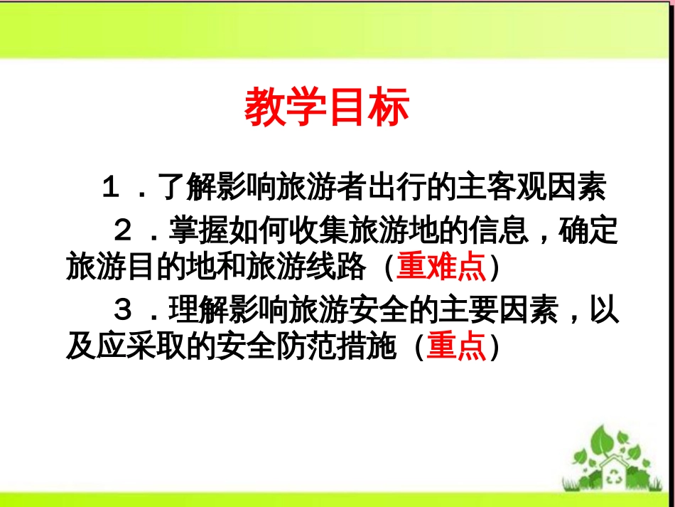 人教版高中地理选修三第五章第一节《设计旅游活动》课件共55张PPT_第2页