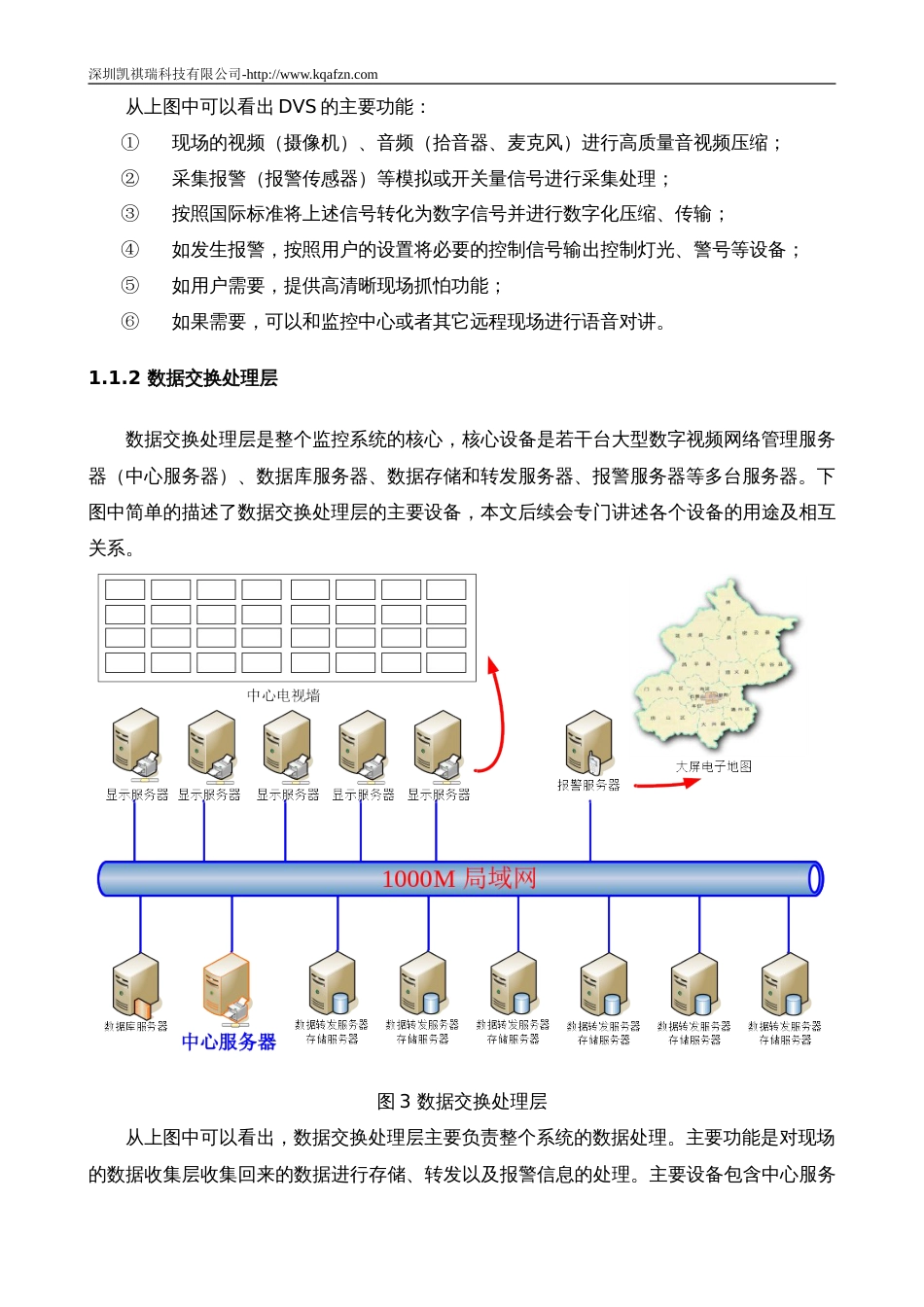 平安城市监控系统方案设计说明书DVS_第3页