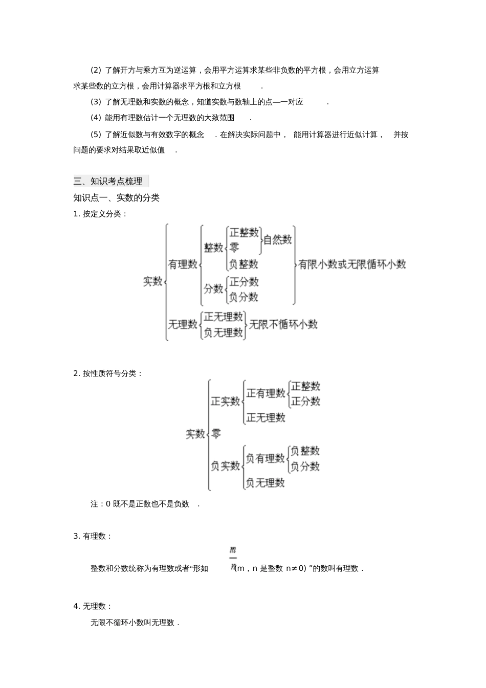 初一实数总复习总结全面_第2页