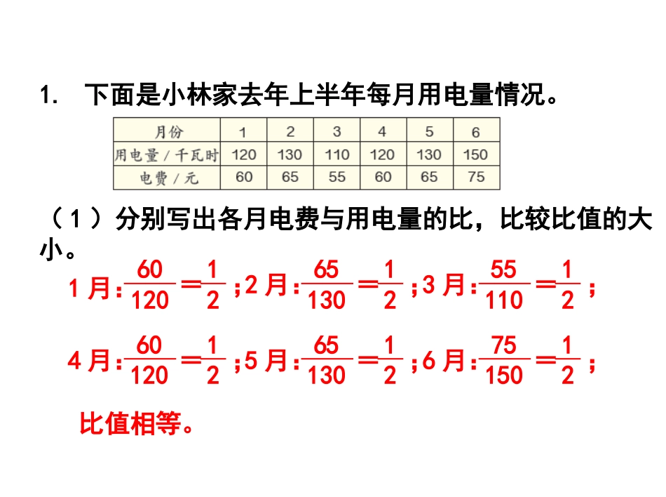 人教版六年级数学下册《练习九》习题课件[共21页]_第2页