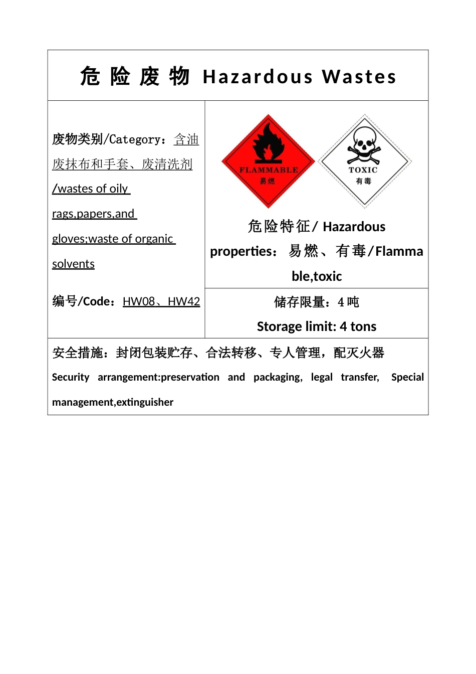 危废仓库辅助标识牌[共5页]_第1页