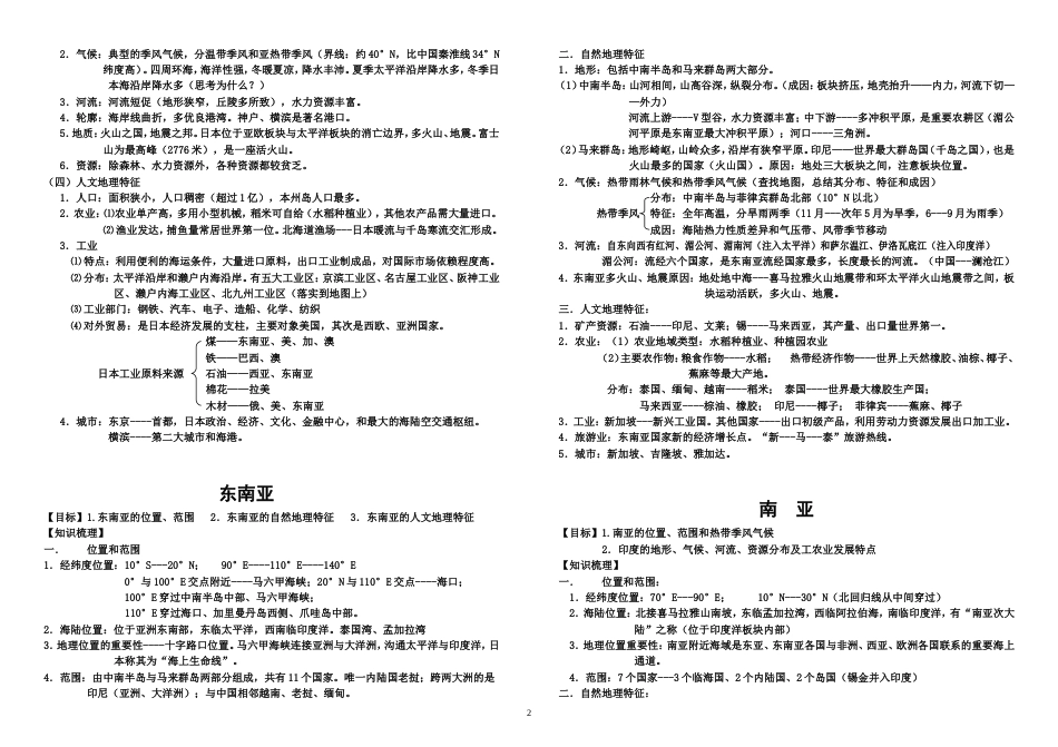 世界地理知识点总结精华版[共10页]_第2页