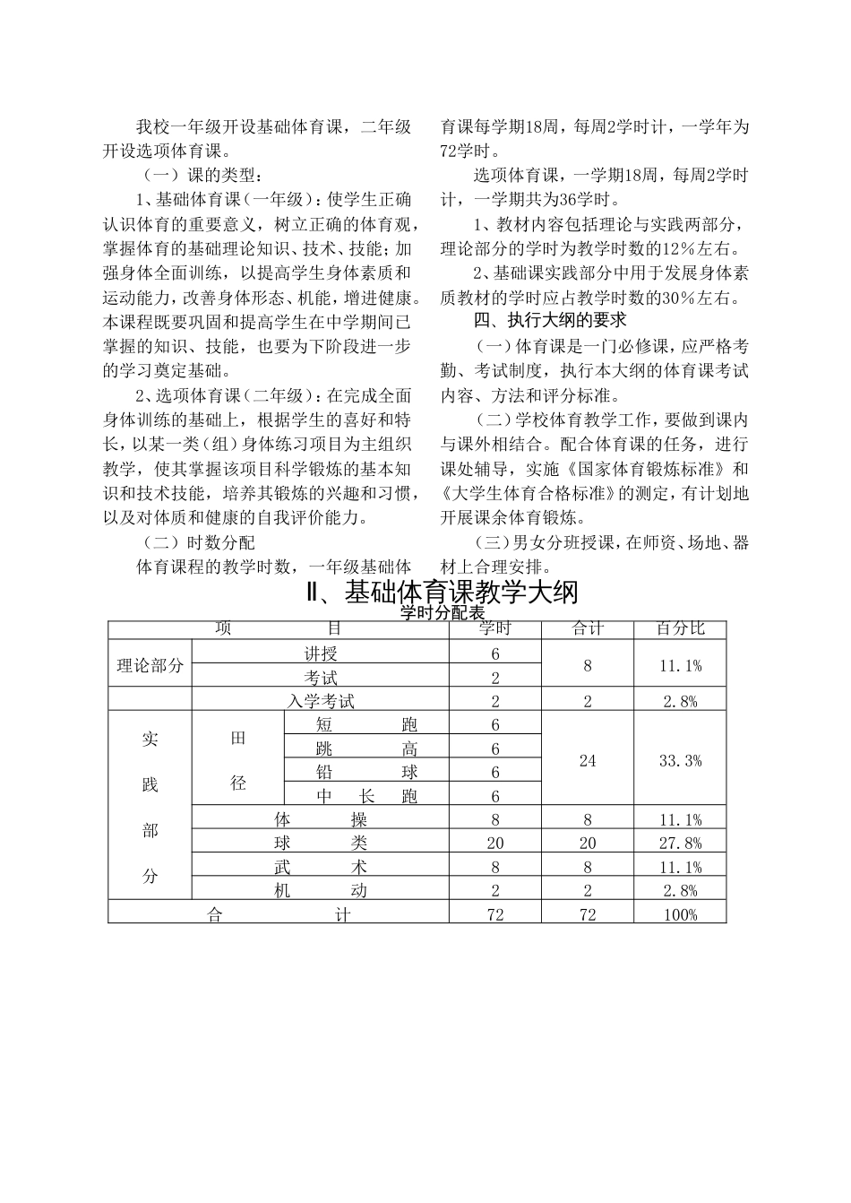 公共体育课程教学大纲[共8页]_第2页