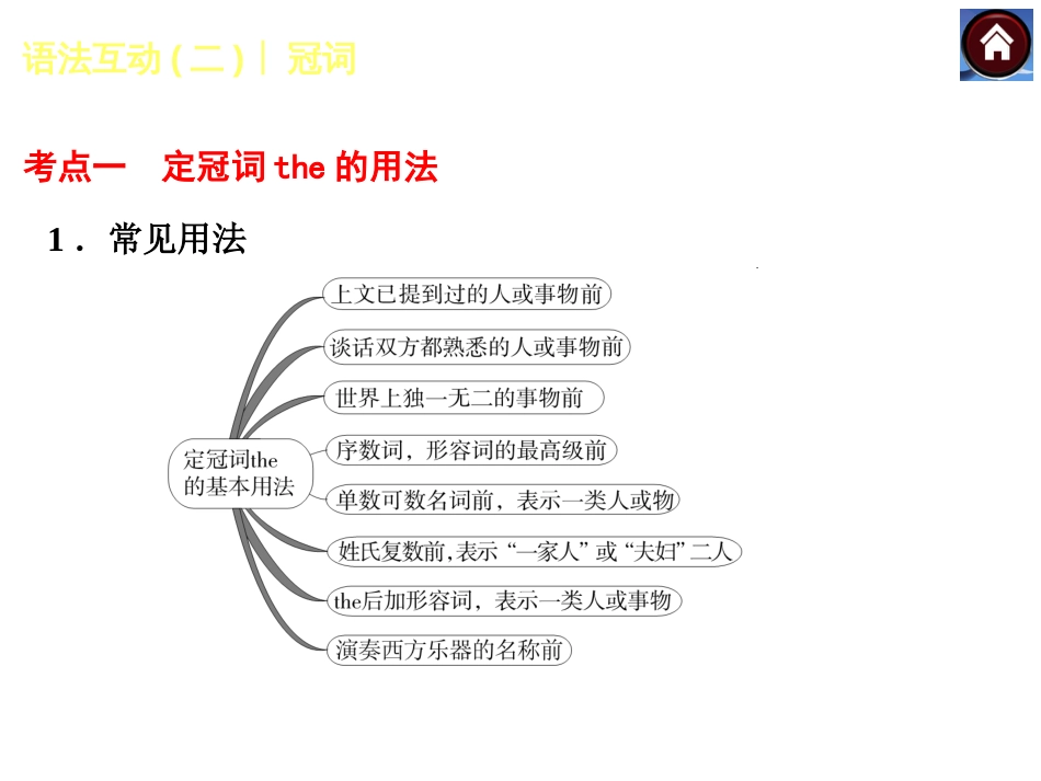 九年级英语专项复习之冠词_第3页