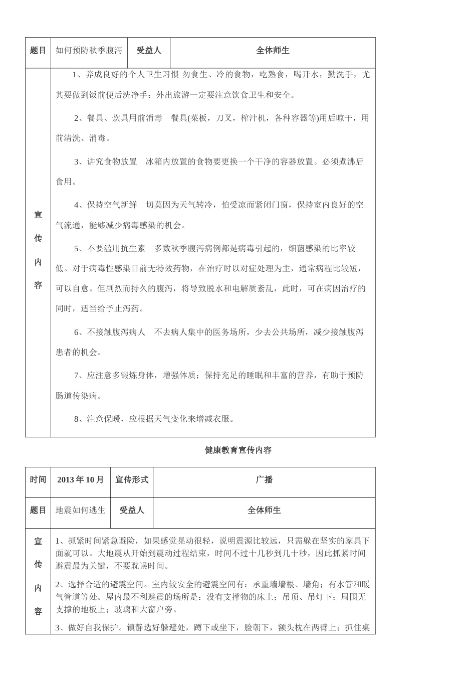 小学健康教育宣传内容[共9页]_第2页