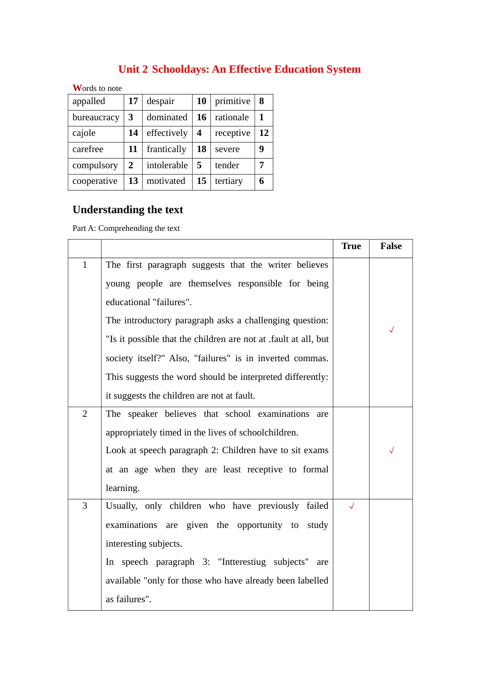 大学英语创意阅读第2册第2单元答案[共7页]_第1页