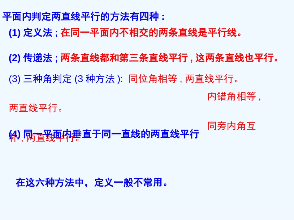 数学人教版七年级下册课件平行线的性质判定复习课_第3页