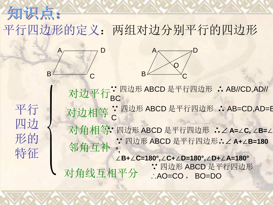 平行四边形复习课件[共33页]_第2页