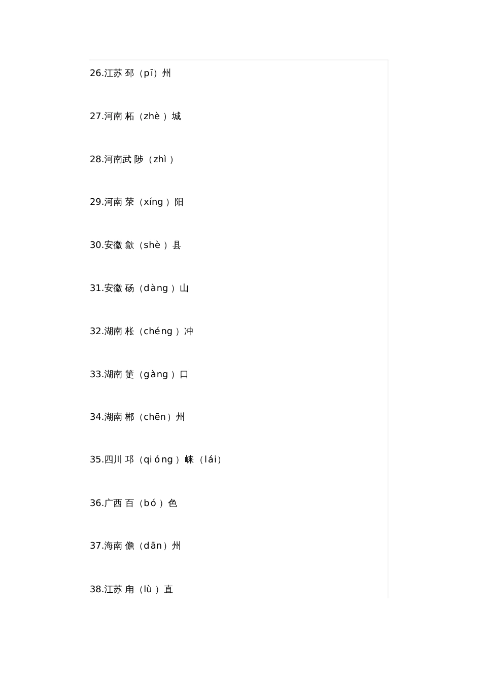 一读就错的50个地名[共4页]_第3页