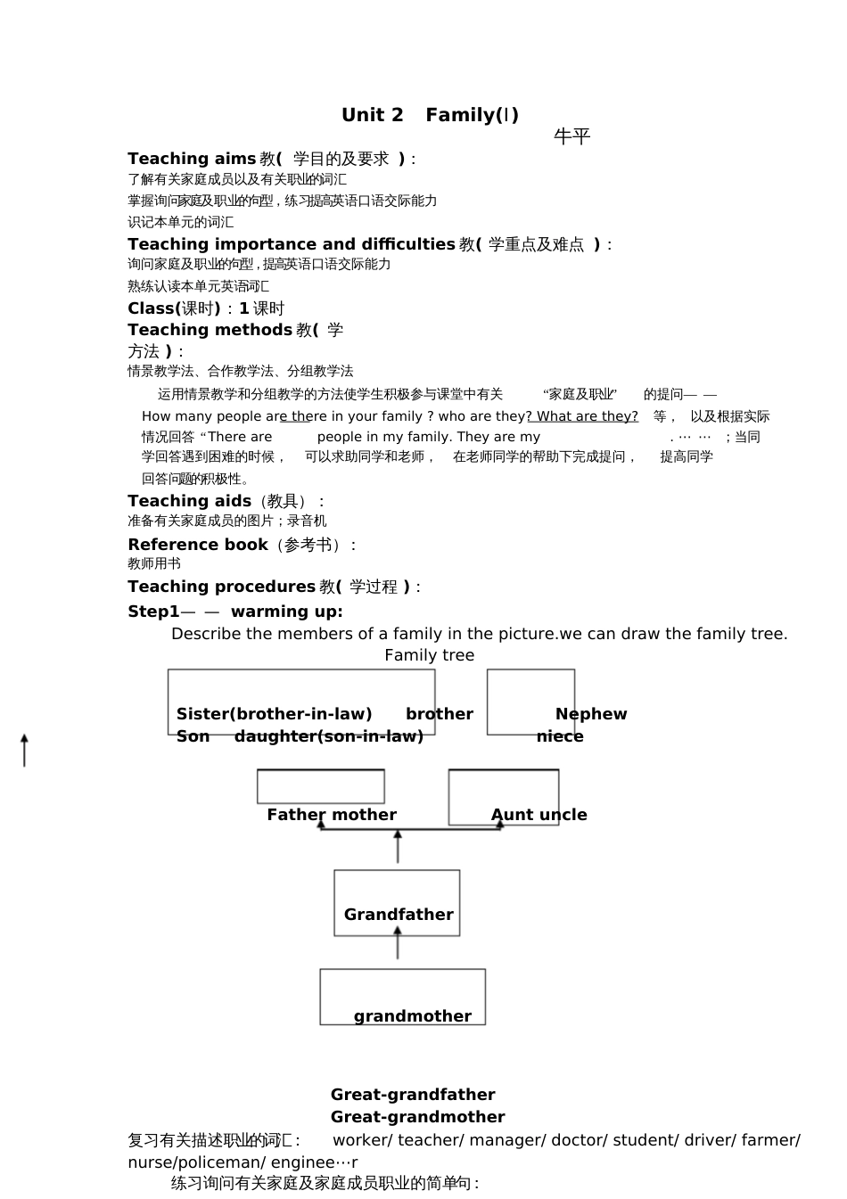 中职英语基础模块上册unit2[共9页]_第1页