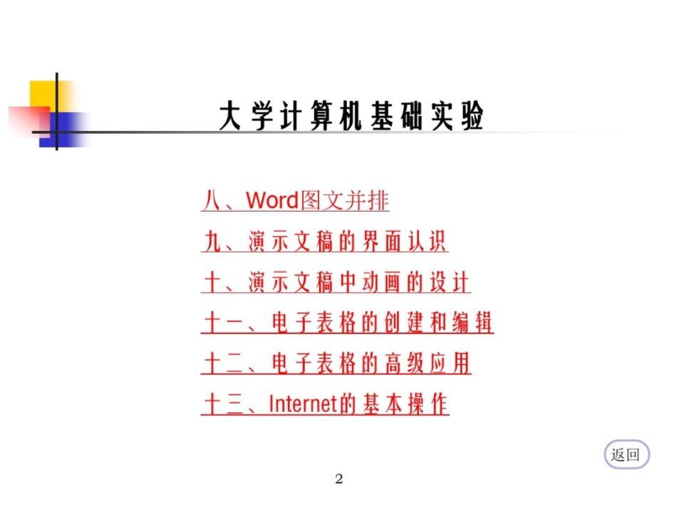 大学计算机基础实验教程_第2页