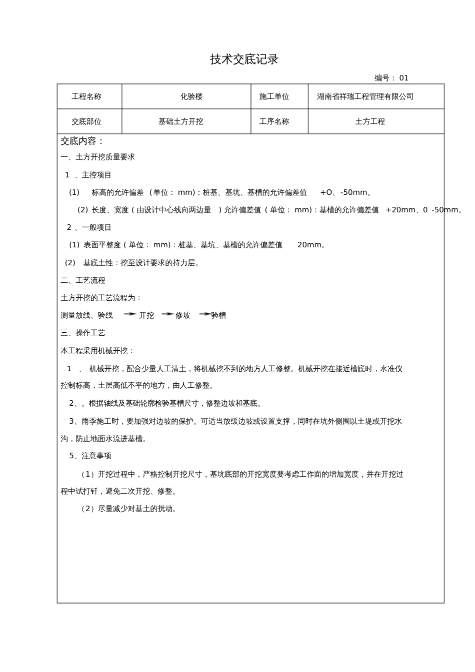 建筑施工技术交底范本大全21144_第1页