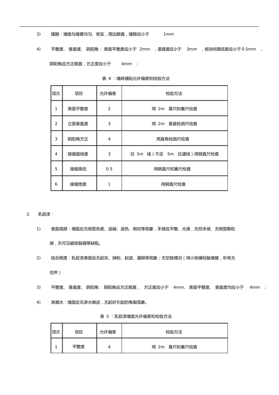 精装房户内细部验收标准_第3页