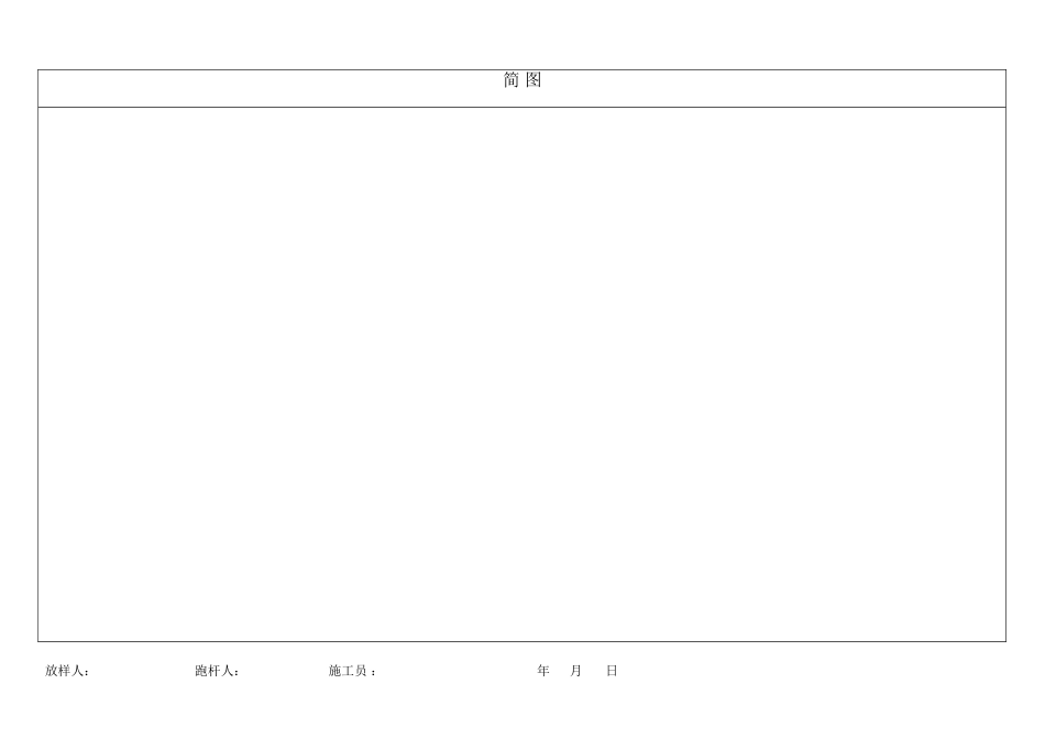 全站仪放样原始记录表测站法_第2页