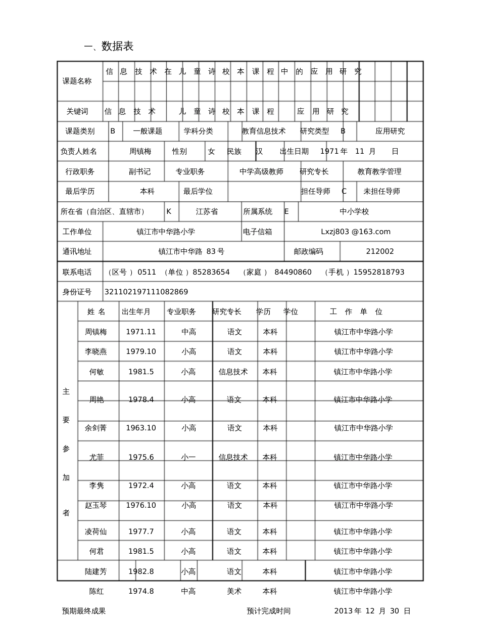 电教课题立项申请书_第3页