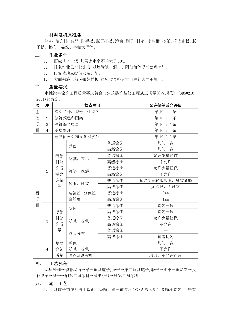 008内墙涂料工程_第1页