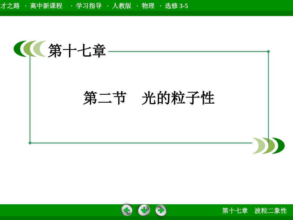 【成才之路】20142015学年高中物理人教版选修35课件：第17章第2节_第3页