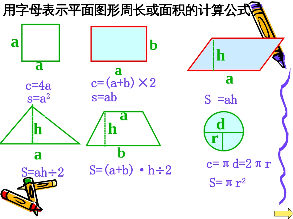 《式与方程的整理与复习》ppt课件[共19页]_第3页