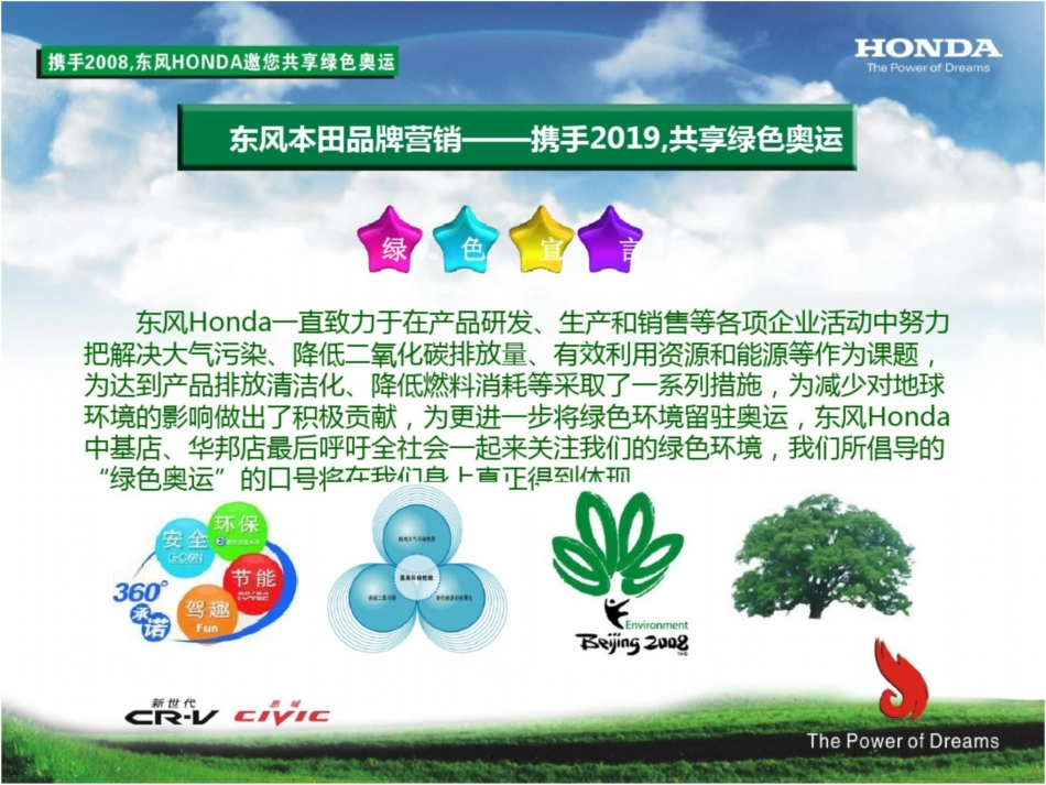 汽车活动东风HONDA第一季度行销方案2019_第2页