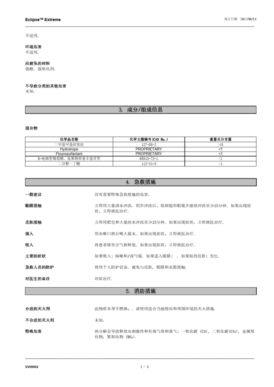 安全技术说明书SandvikMining_第2页