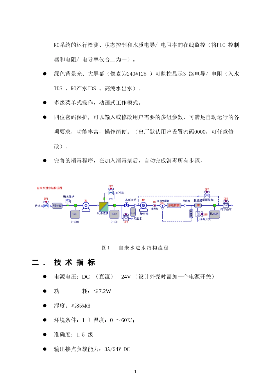 纯水机控制器说明书_第2页