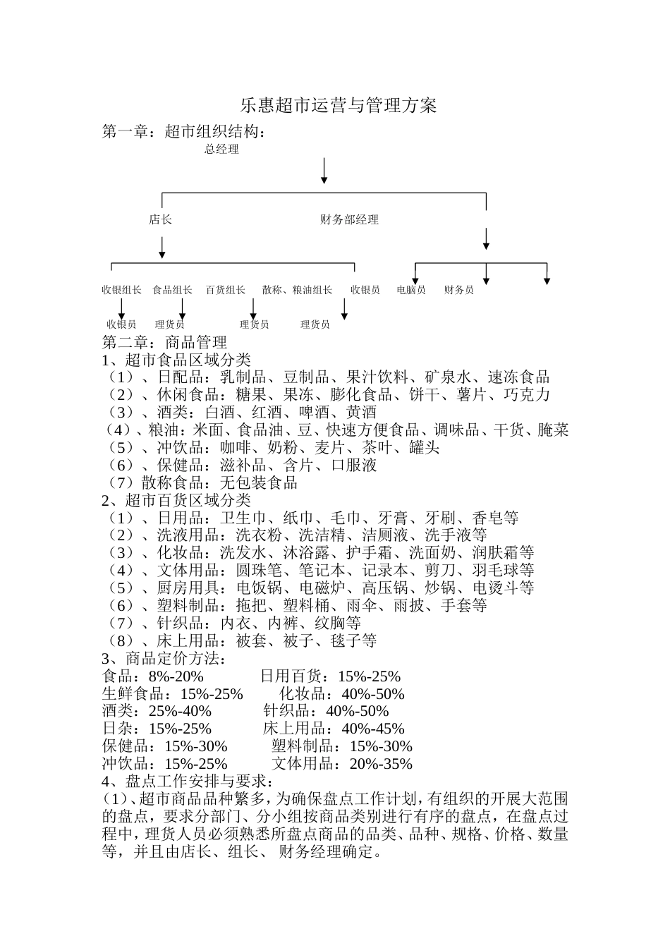 超市运营与管理方案[共7页]_第1页