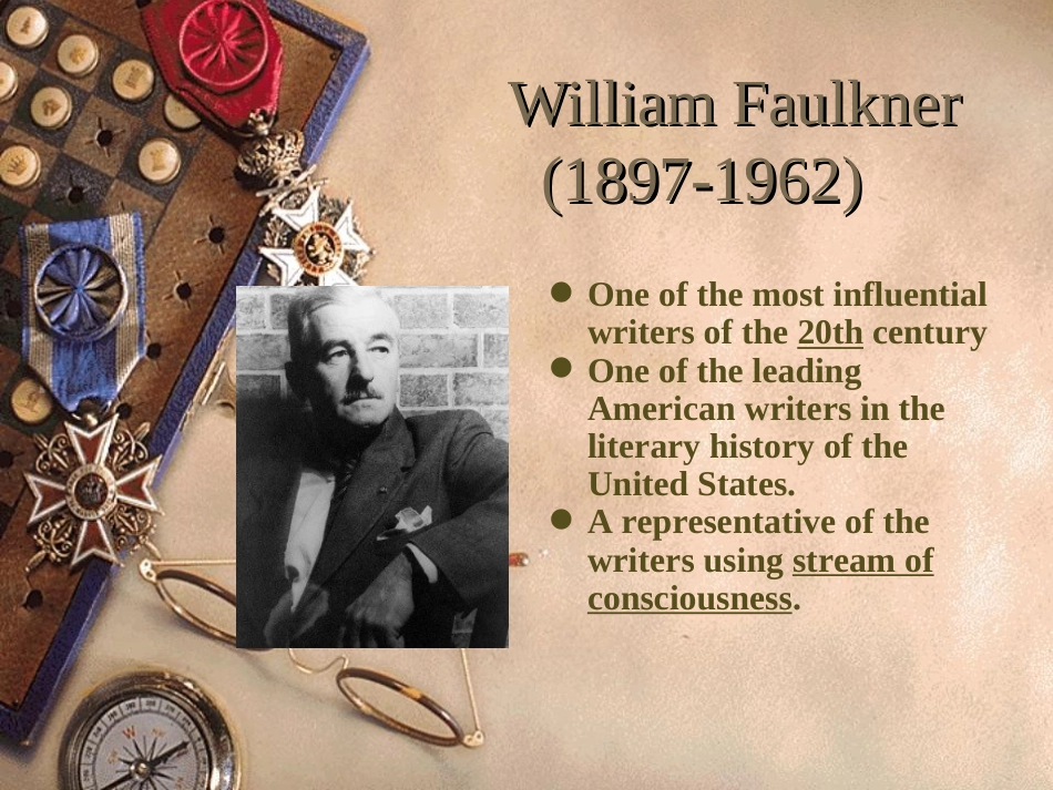 福克纳WilliamFaulkner简介[共11页]_第1页