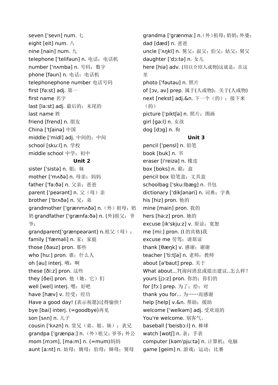 初中英语单词汇总[共27页]_第2页