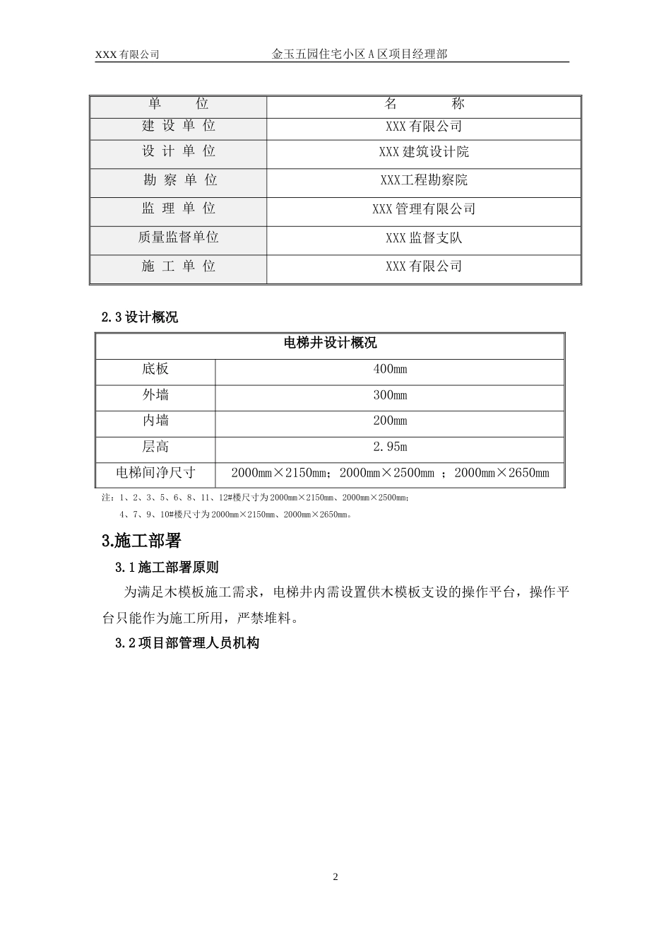 电梯井操作平台施工方案[共16页]_第2页