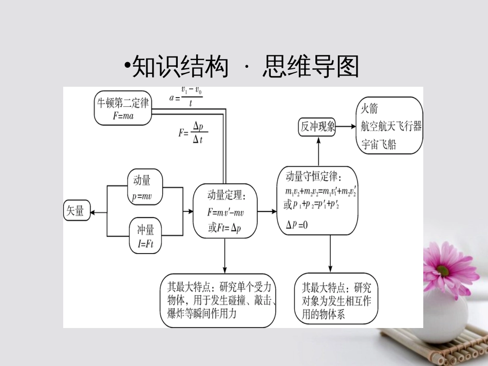 高考物理一轮总复习 专题 动量专题热点综合课件_第2页