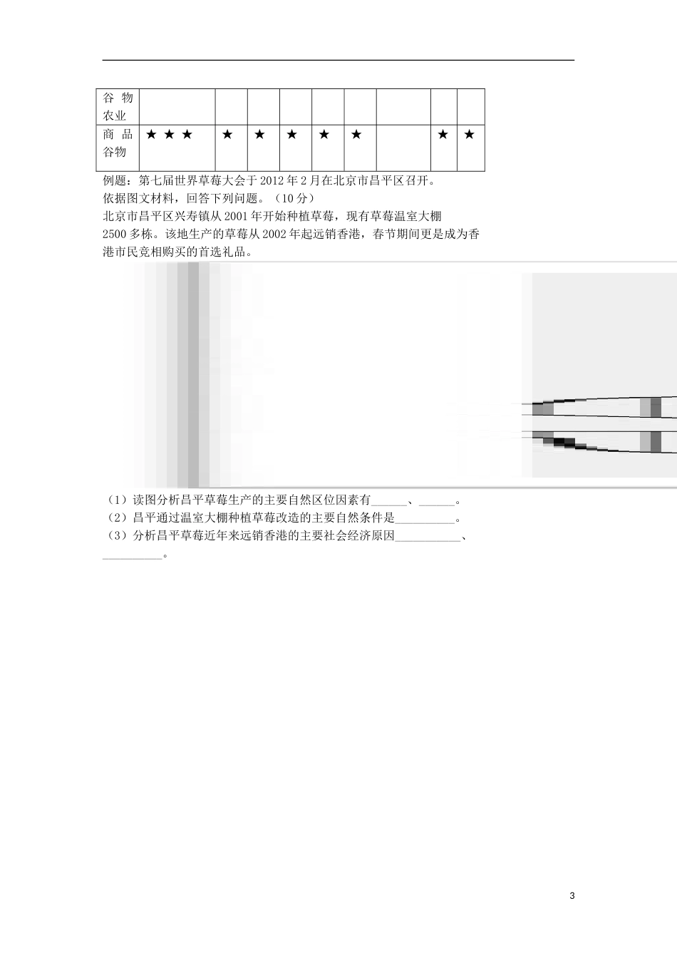 高考地理专题总复习以种植业为主的农业地域类型学案_第3页