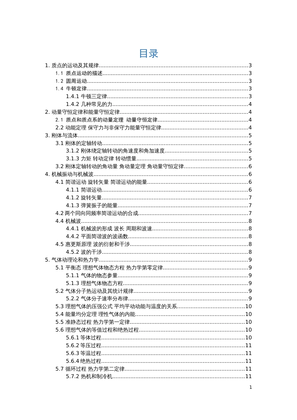 大学物理公式汇总[共21页]_第1页