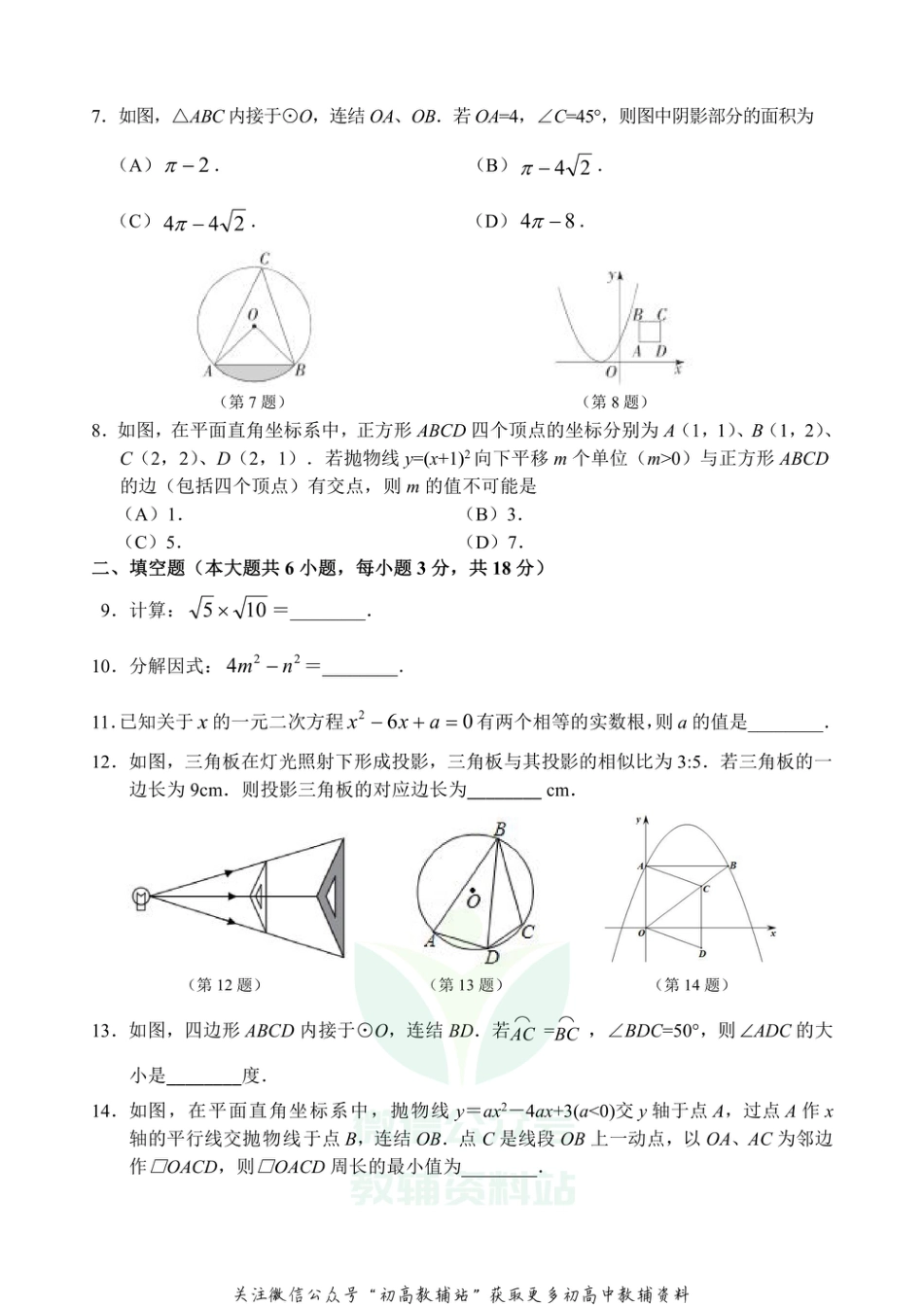 47华师版·吉林省长春市宽城区期末_第2页