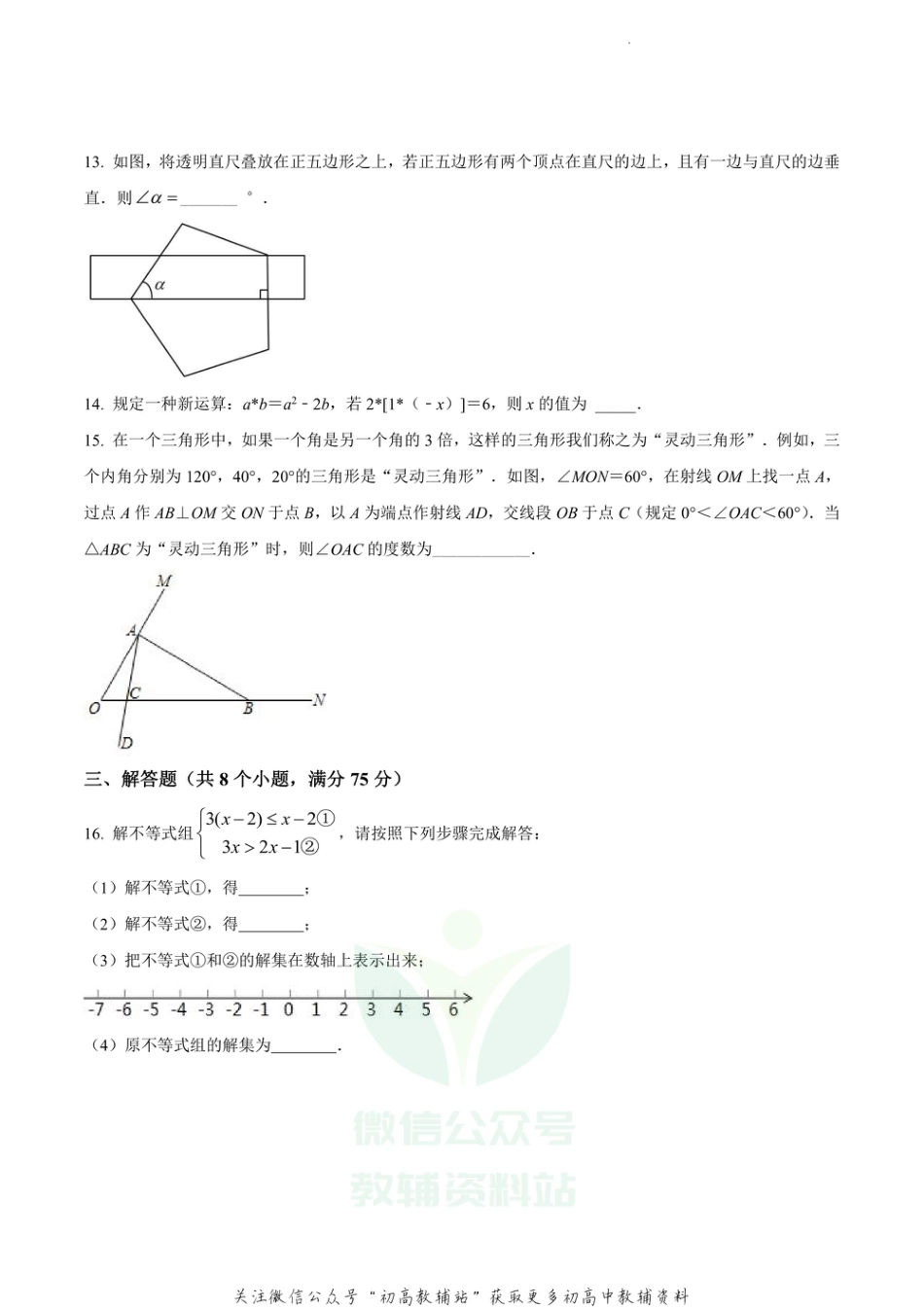 51.华师版·河南省洛阳市偃师市期末_第3页